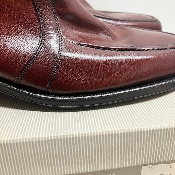 Florsheim Essex Moc Toe Zipper BEATLES Boot VINTAGE Black Cherry Mens Size 10 - Picture 11 of 15